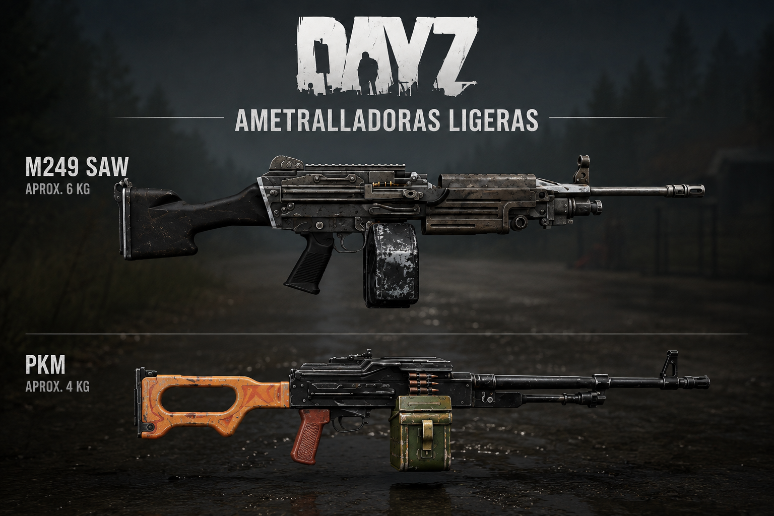 Ametralladoras ligeras