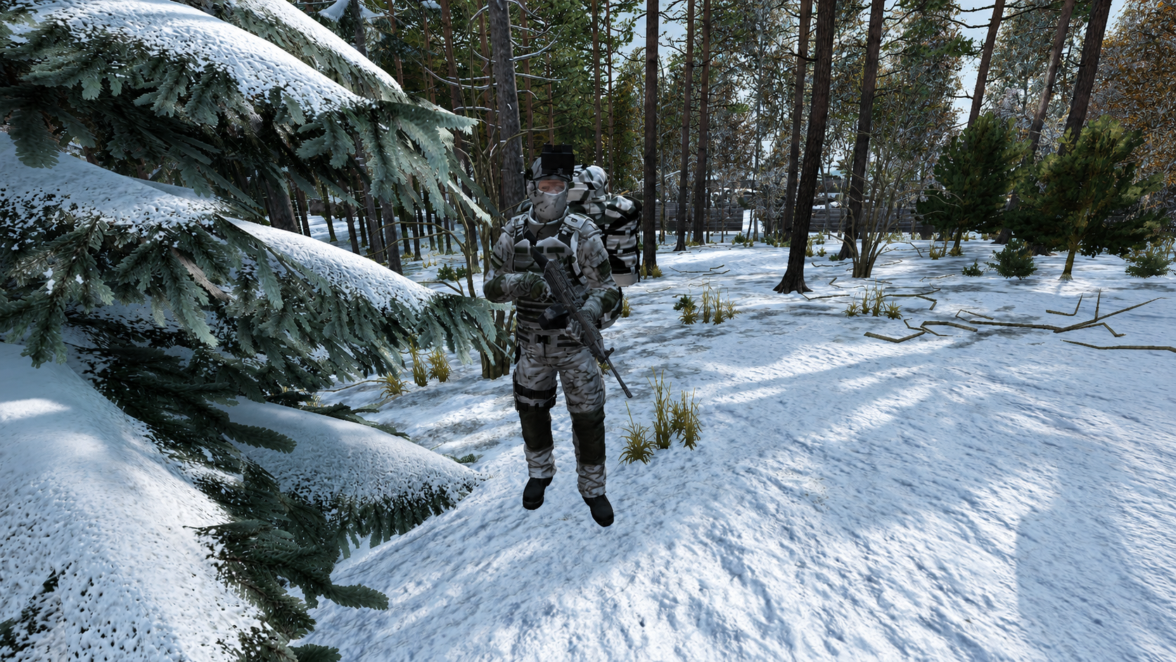 Traje Multicam Bosque Nevado